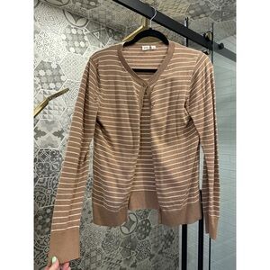 Gap Striped Cardigan